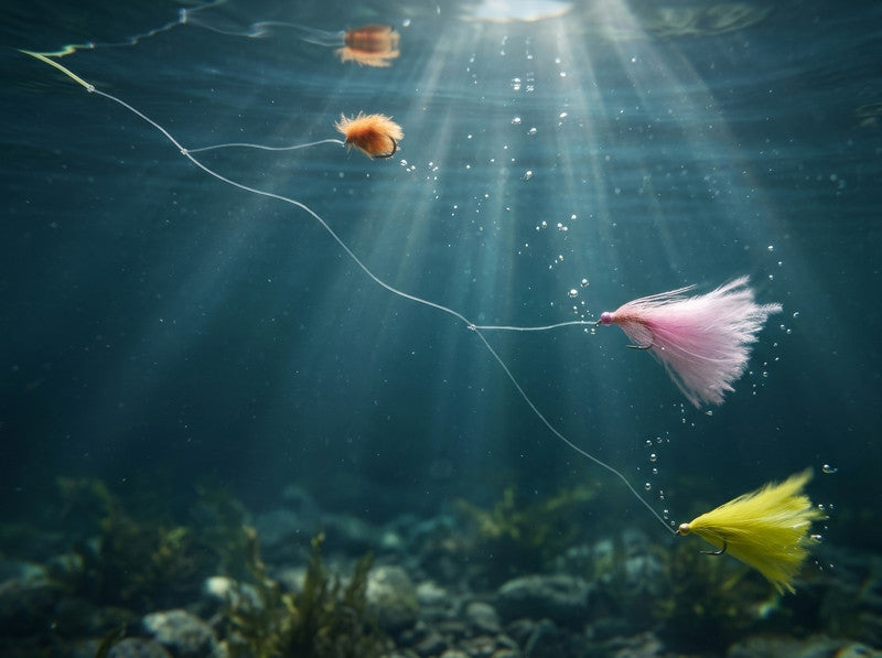 Mušiņu komplekts Delphin FLY / Pond trout