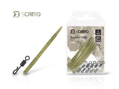 Sasipuntrakaitse komplekt Delphin sCAMO QuickS + Tube 5 komplekti