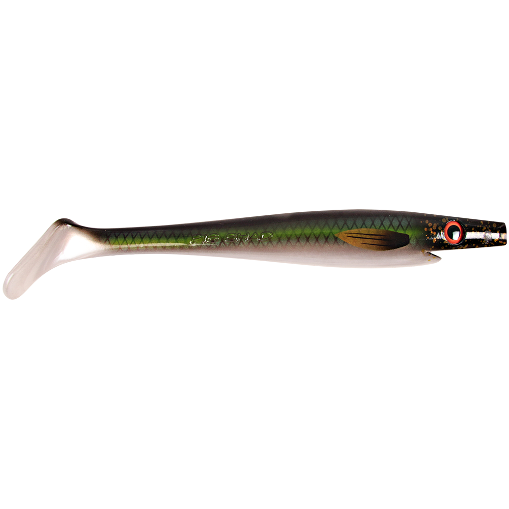 Silikoonist lant Strike Pro Pig Giant Pig Shad, 26 cm, 130 g