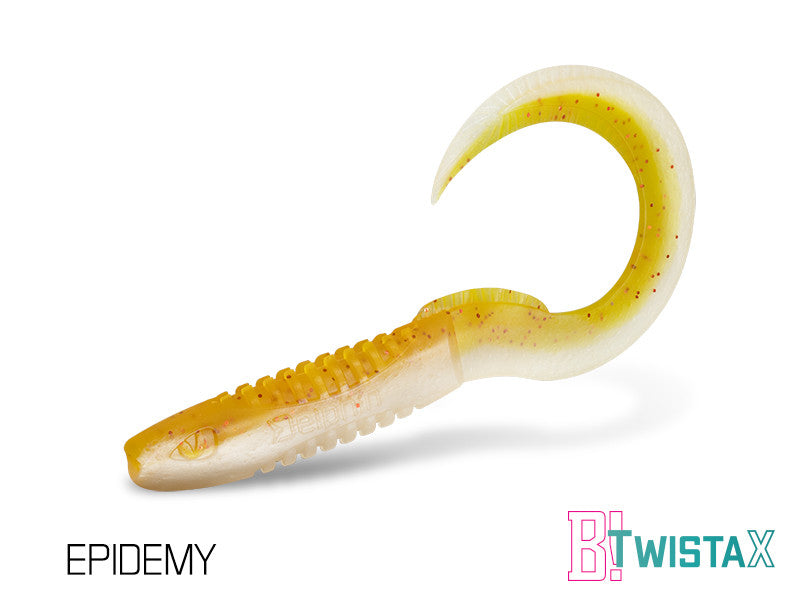 Silikona māneklis Delphin TwistaX Eeltail UVs | 15cm