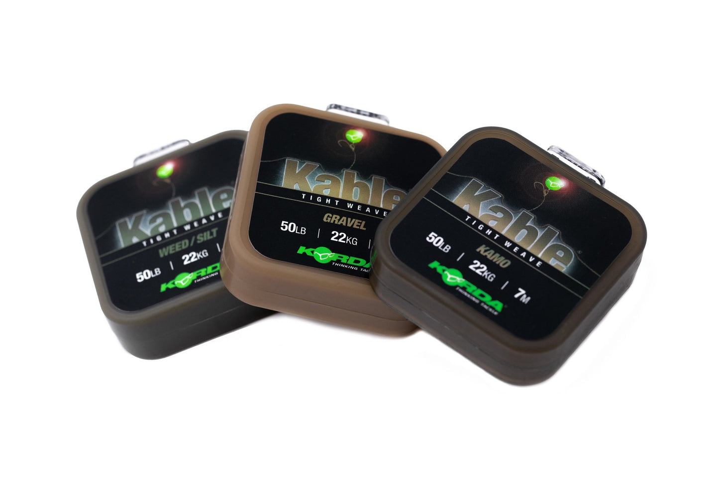 Pliitsüdamikuga nöör Korda Kable Tight Weave 7m