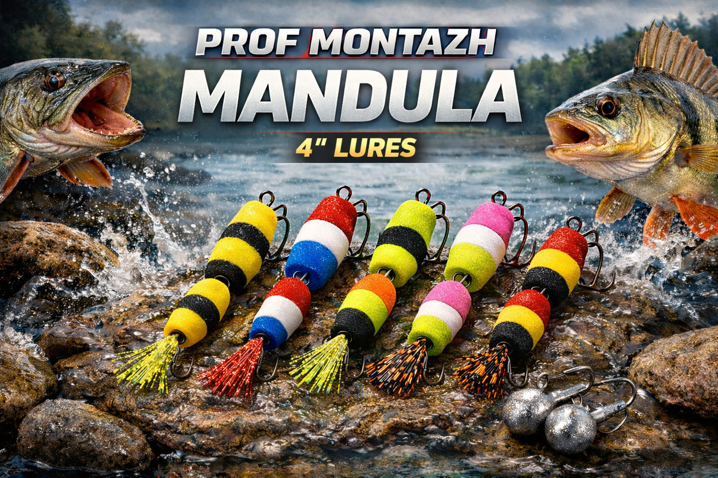 Mandula Prof Montazh Classic 4"