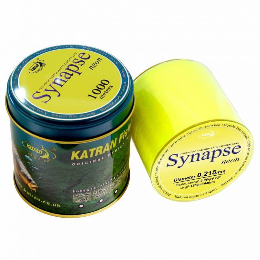 Monofilamentnöör Katran Synapse Neon 1000m