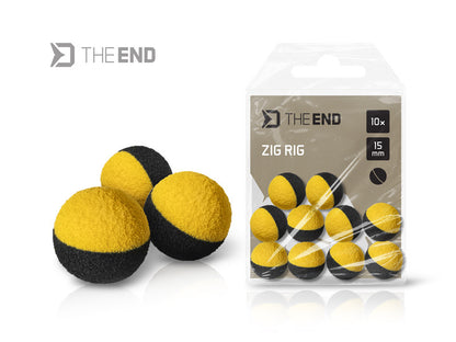 Zigrig söödad Delphin TheEND ZIG RIG must-kollane