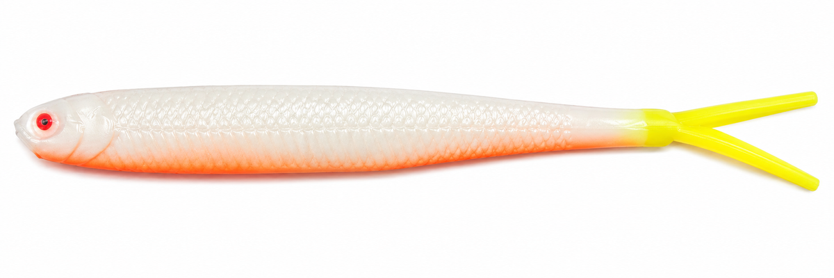 OSHELure Zander Saba Pelagic punase sabaga, 7" silikoonist koha lantidele