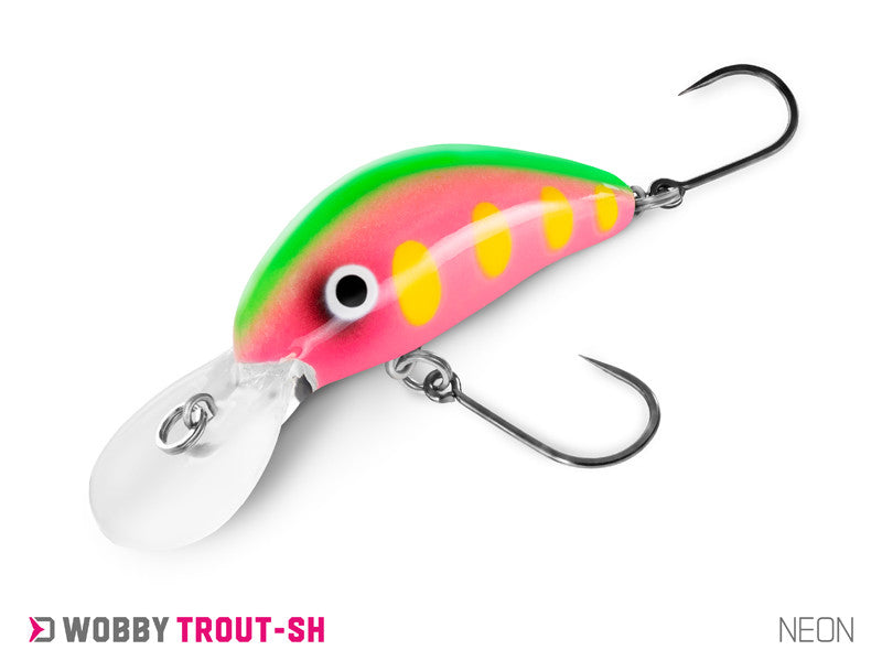 Vobleris Delphin WOBBY TROUT-SH