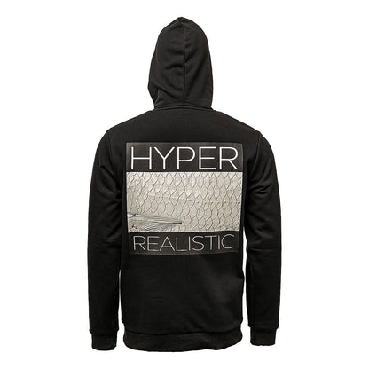 Hūdijs Westin Hyper Realistic Hoodie Ink Black