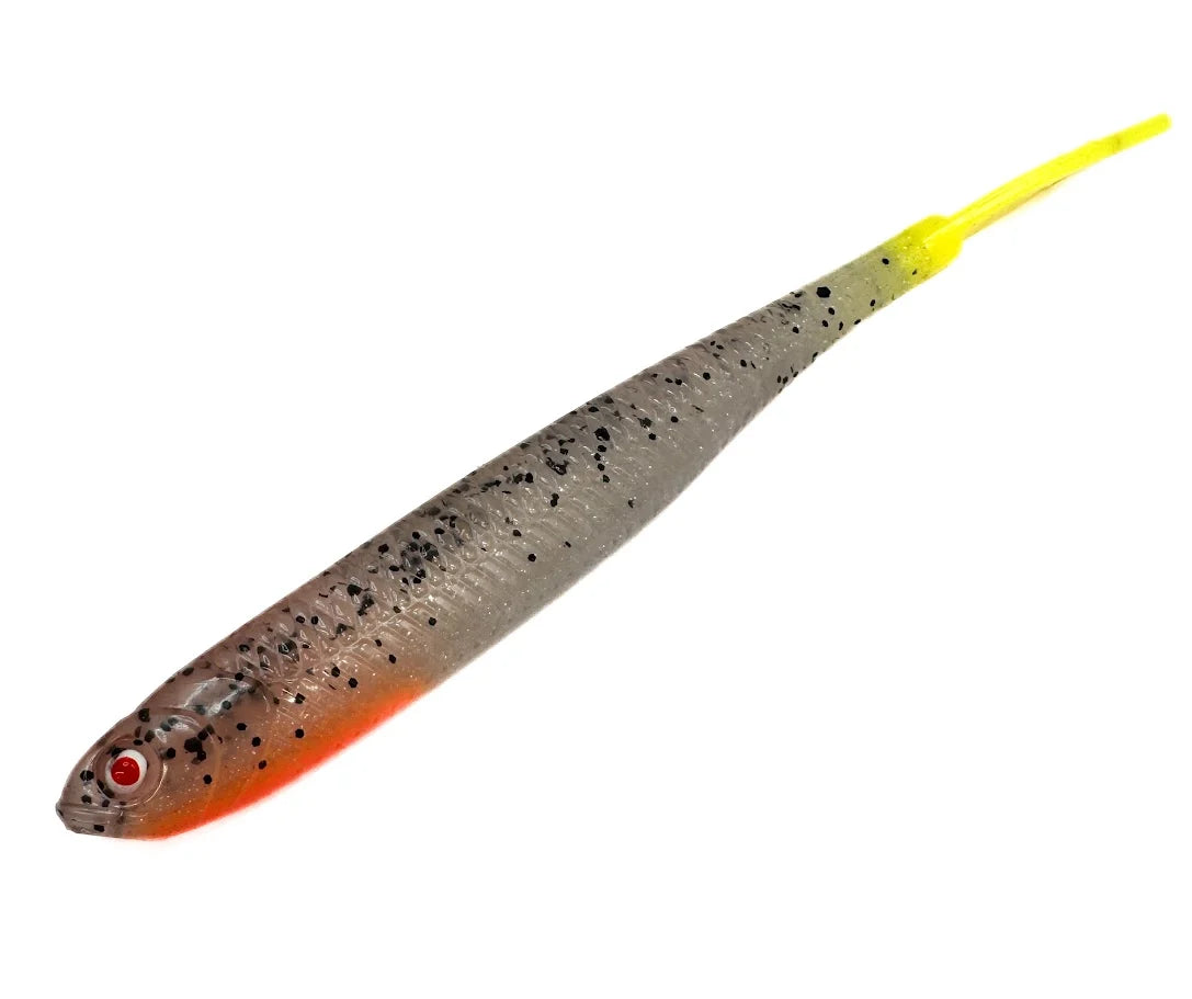 OSHELure Zander Saba Pelagic punase sabaga, 7" silikoonist koha lantidele