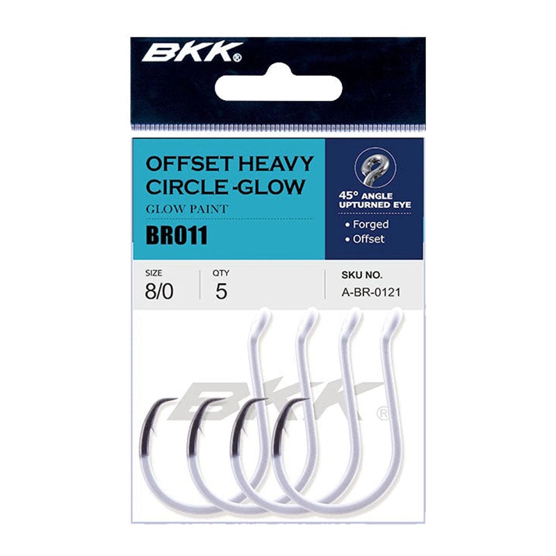 Āķi BKK Glow Heavy Circle Saltwater Hook