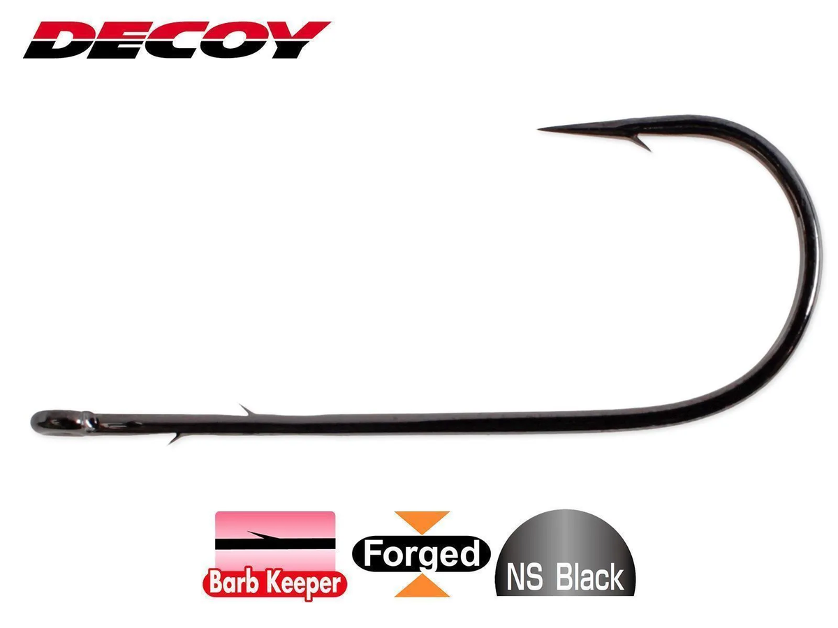Āķi Decoy Strong Wire Hook Worm 4