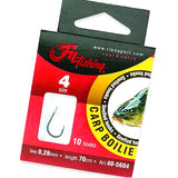 Konksud rihmaga FIL FISHING SNELLED CARP BOILIE