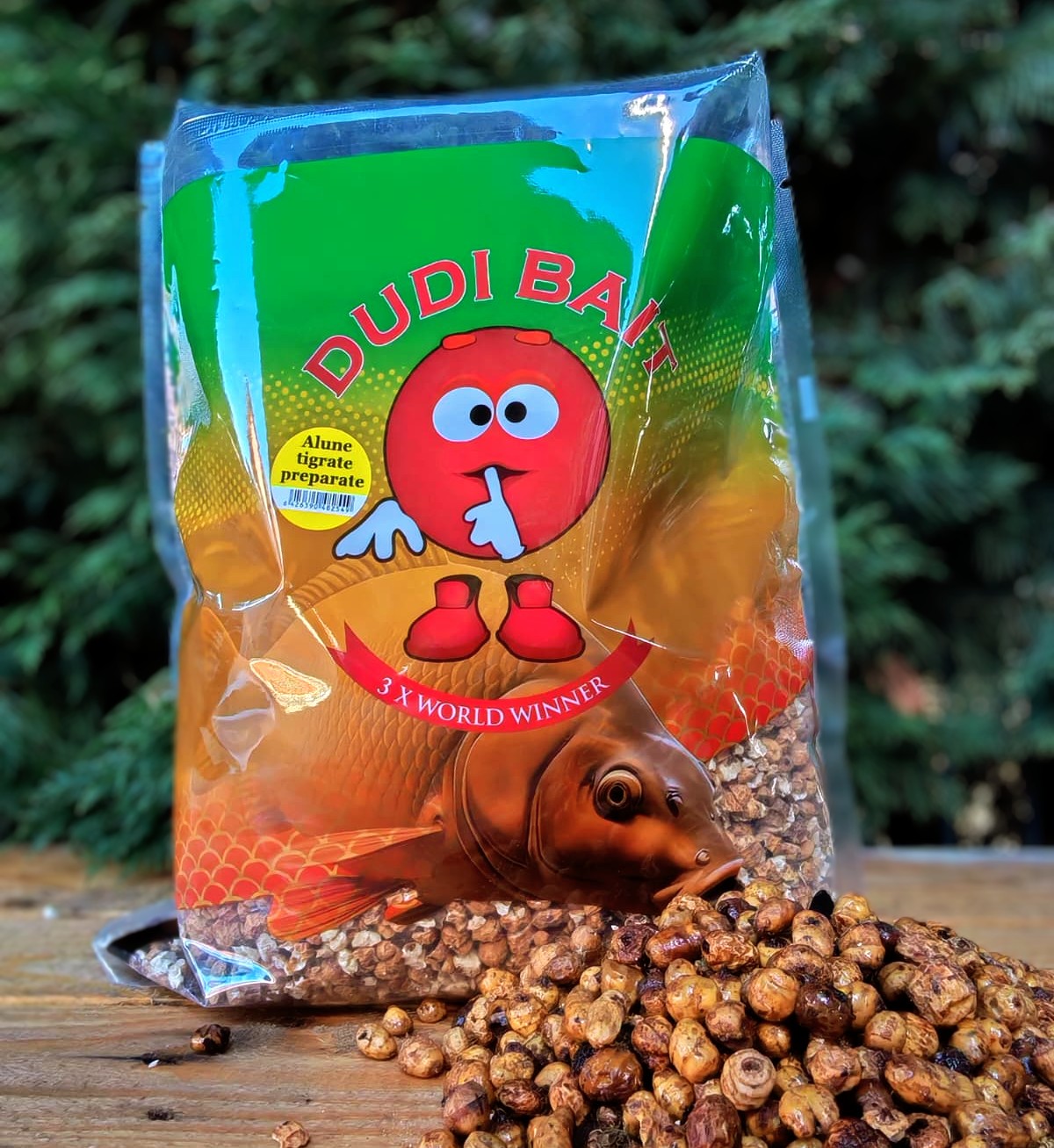 Tiigripähklid Dudi Baits Tigernuts (kasutusvalmis, keedetud) vaakumpakendis