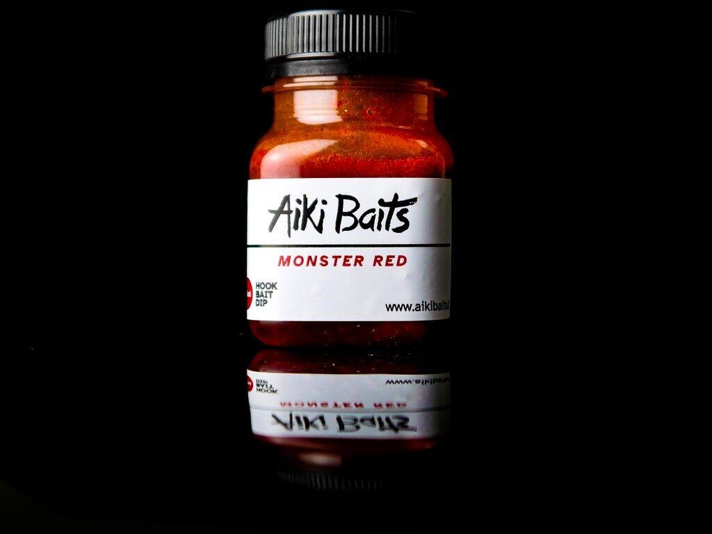 Atraktants AIKI Baits Monster Red Dip 75ml