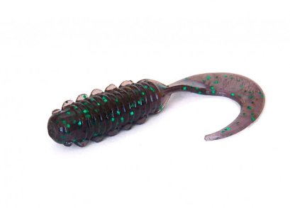 Bait Breath FD Micro Grub 1" #UR26 Junebug / green