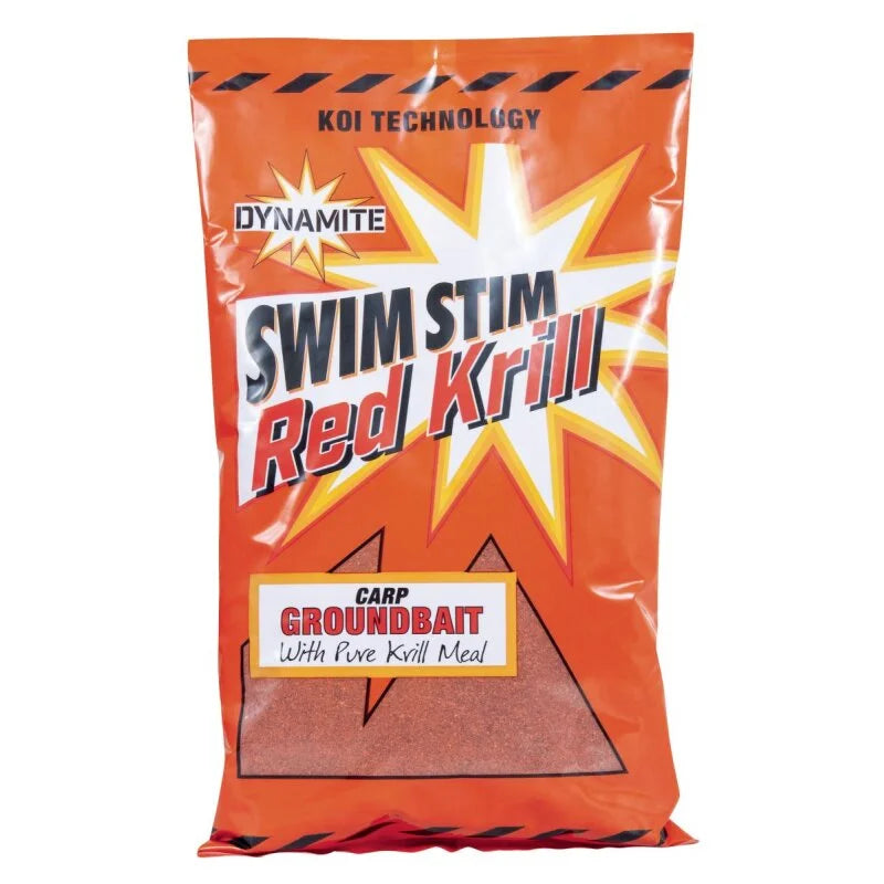 Barība Dynamite baits Swim Stim Groundbait Red krill/Krils