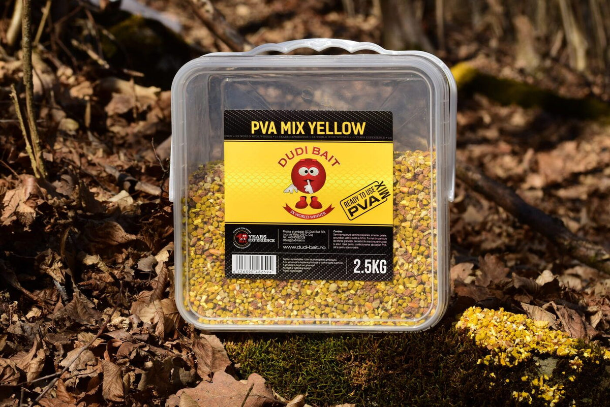 Barība Dudi Bait PVA Mix "Yellow Tiger"  2.5 kg