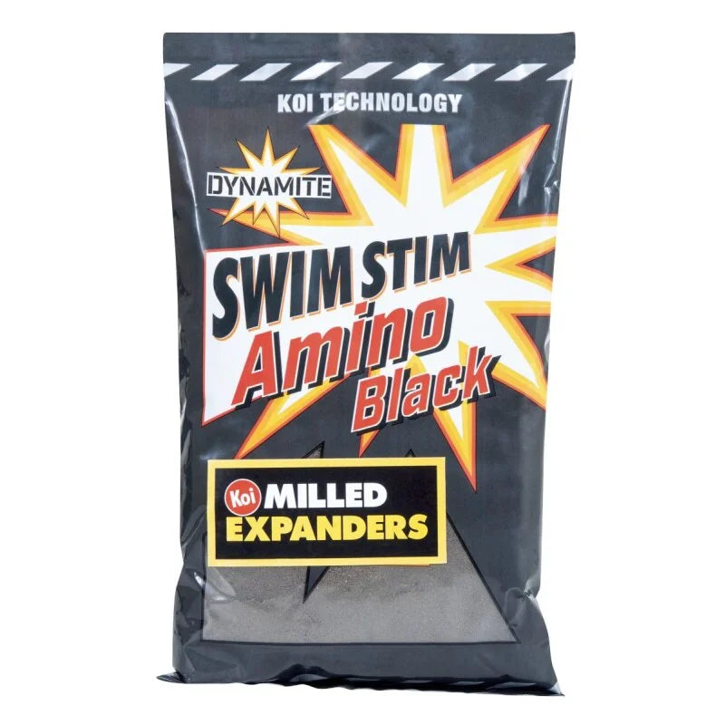 Barība Dynamite baits Swim Stim Groundbait Amino black/Amino melns