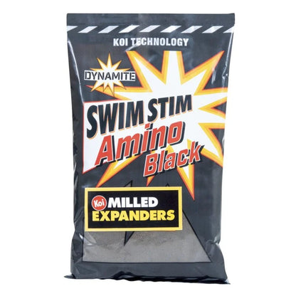 Barība Dynamite baits Swim Stim Groundbait Amino black/Amino melns