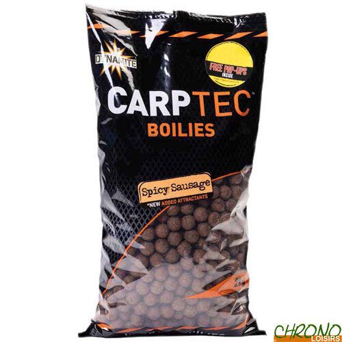 Boilas DYNAMITE Spicy Sausage Boilies 1kg