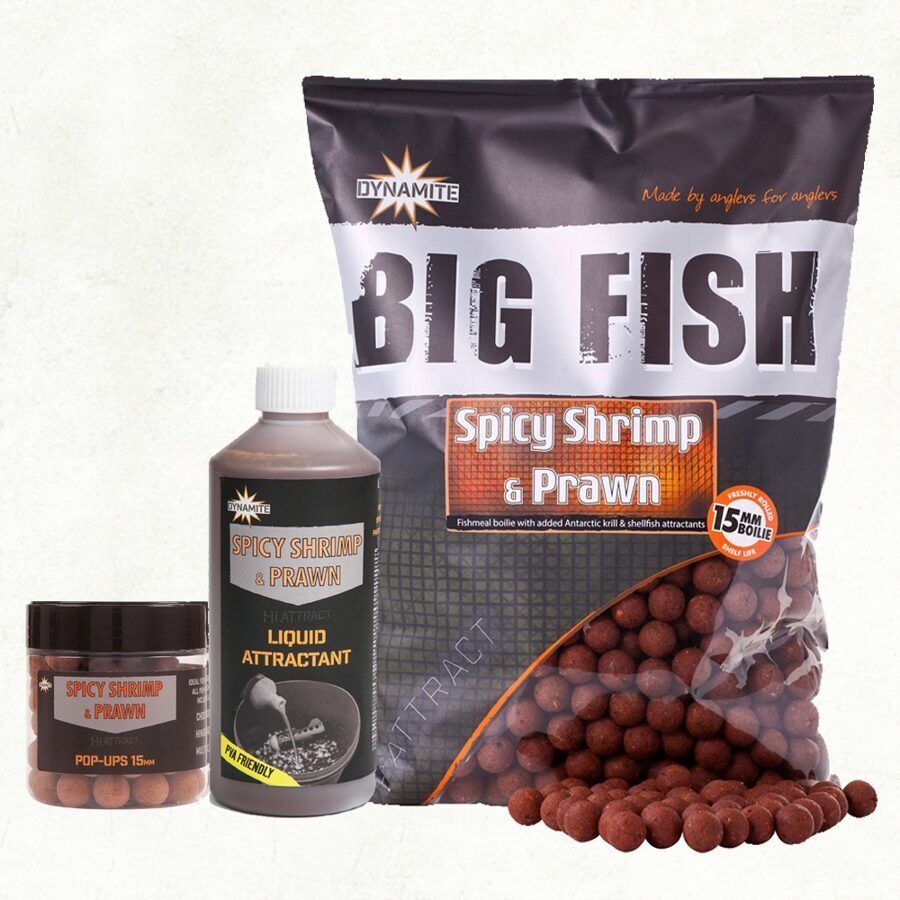 Boilas Dynamite baits 20mm Spicy Shrimp & Prawn 1kg