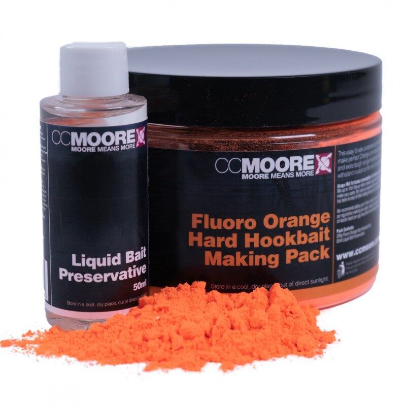 CC MOORE FLUORO ORANGE HARD HOOKBAIT MIX