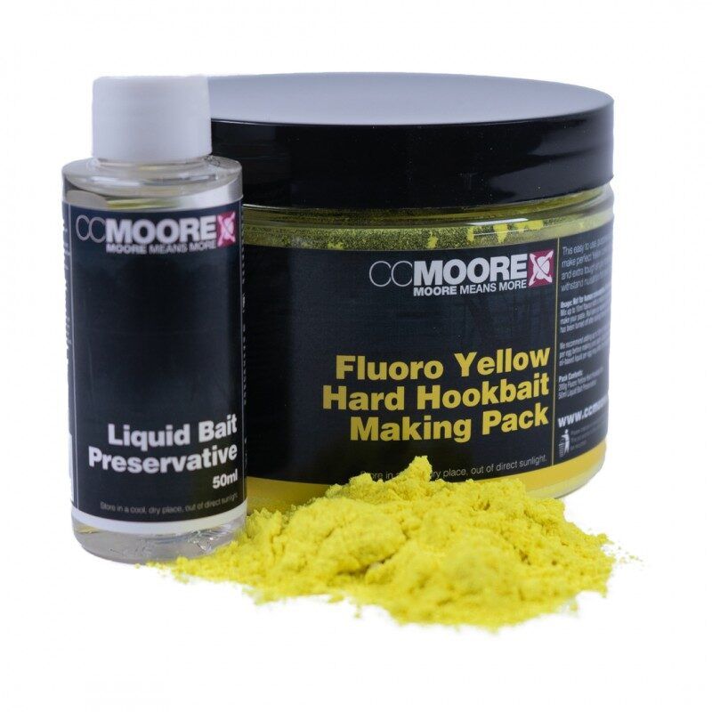 CC MOORE FLUORO YELLOW HARD HOOKBAIT MIX