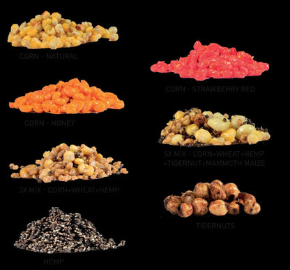 CarpZoom Turbo Seed Plus Kukurūza - Natural 1kg
