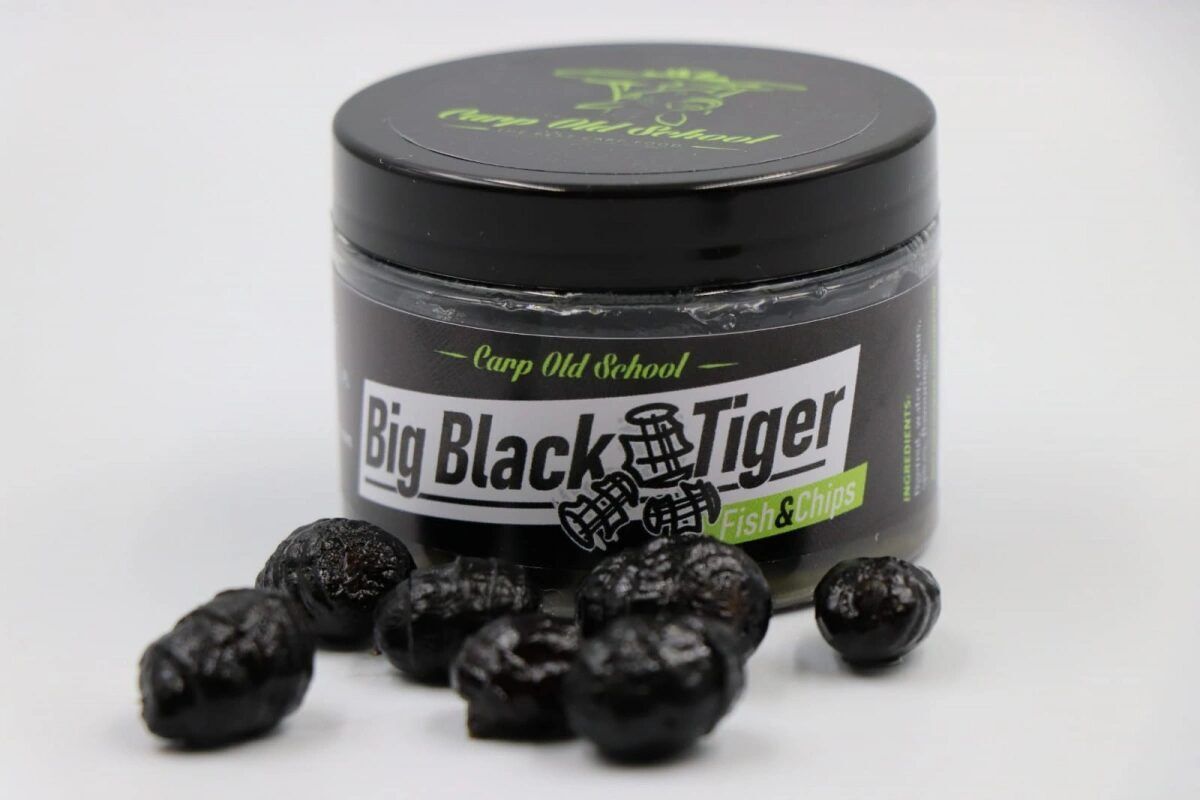 Carp Old School mērcētais tiģerrieksts 150ml Big Black Tiger