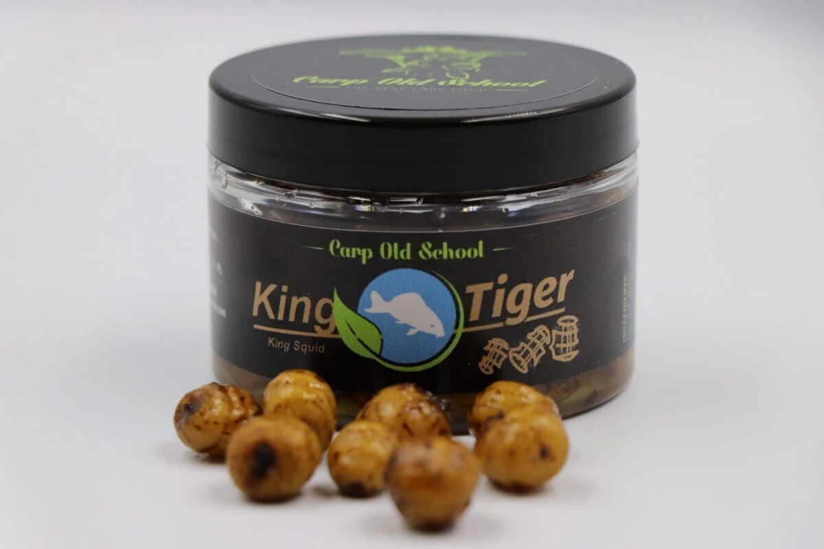 Carp Old School mērcētais tiģerrieksts 150ml King Tiger