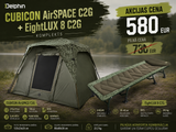 Delphin CUBICON AirSPACE C2G + EightLUX 8 C2G Telts un gultas komplekts