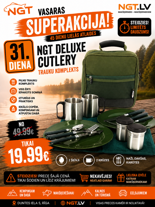 NGT Deluxe söögiriistade komplekt 