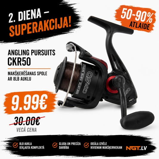 Angling Pursuits CKR50 rull 8 naela tamiiliga