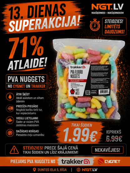 Nuggets TRAKKER PVA FLUORO NUGGETS / KIIRESTI SULAVAD