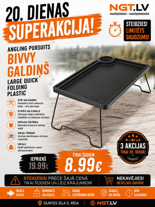 Angling Pursuits Large Quick Folding Plastic Bivvy laud