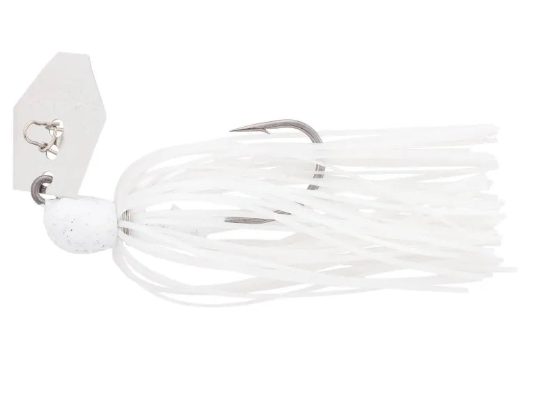 ChatterBait Z-Man MicroMax 5.25g Pearl Ghost