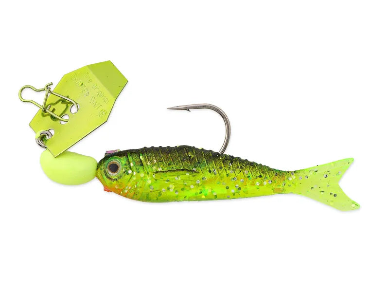 Chatterbaits Z-MAN 1.75g ChatterBait Flashback Mini 3cm 2g Chartreuse / Firetiger