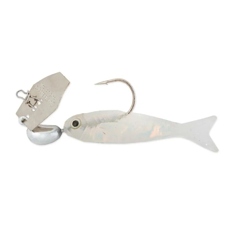 Chatterbaits Z-MAN 1.75g ChatterBait Flashback Mini 3cm 2g Silver / Natural