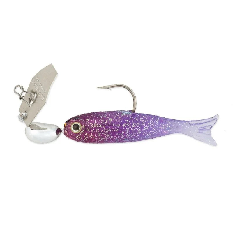 Chatterbaits Z-MAN 1.75g ChatterBait Flashback Mini 3cm 2g Silver / Blue 