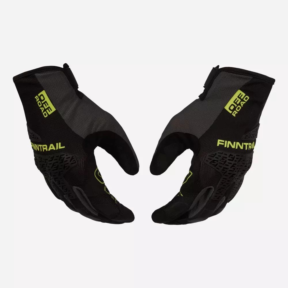 Cimdi FINNTRAIL ENDURO 2732 GRAPHITEYELLOW