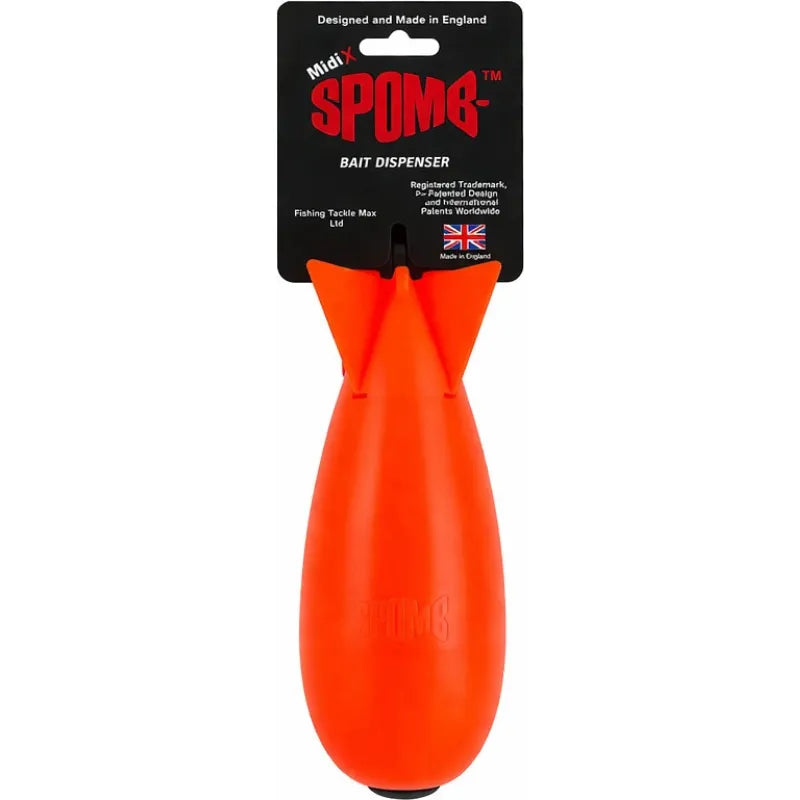 Iebarošanas raķete SPOMB Midi X Spomb Exclusive Fluro Red