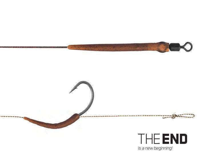 Delphin THE END Boilie rig / 2pcs