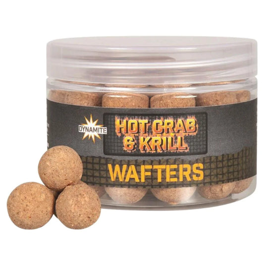 Vafteri Dynamite Baits Hot Crab & Krill Wafter 15 mm
