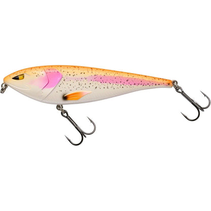 Džerks BERKLEY Zilla Glider 13cm 38g Albino Trout