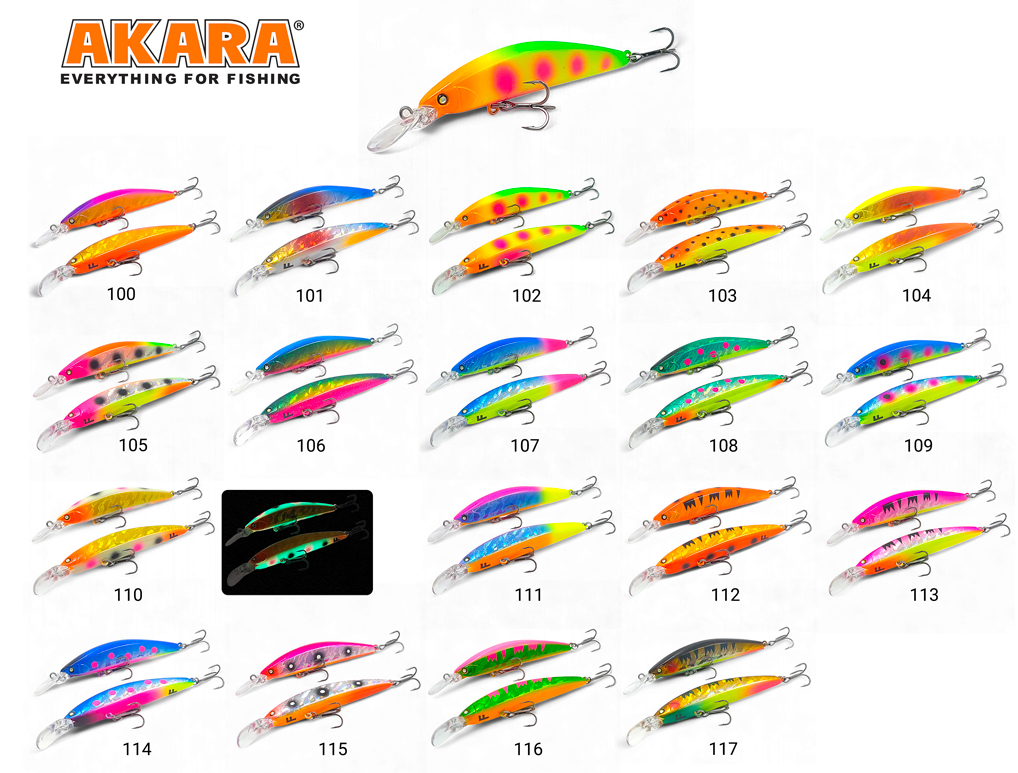 Wobbler Akara «Ablet» 90 F Piiratud väljaanne