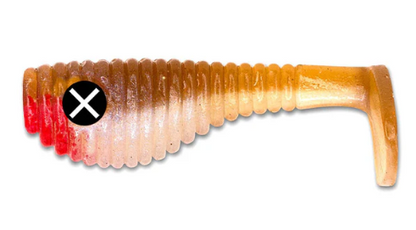 Ahvide peibutised Baby Lui 3,5 cm, kummist peibutised - 12 tk