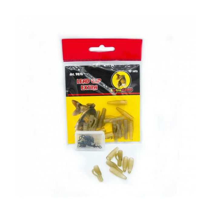 Extra Carp LEAD CLIP EXTRA / 10 sets EXC
