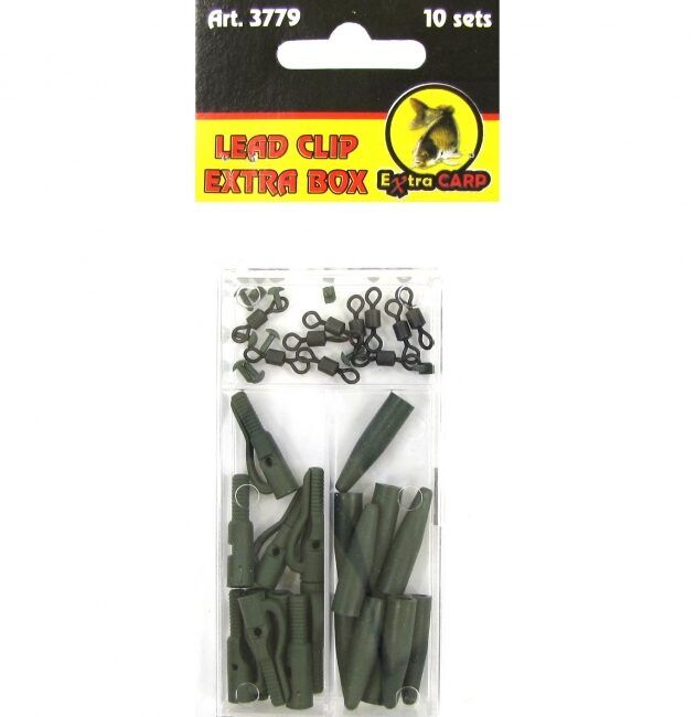 Extra Carp LEAD CLIP EXTRA BOX 10 sets