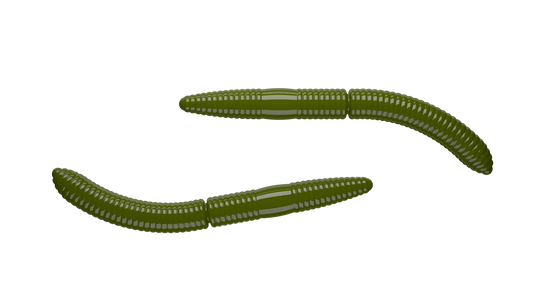 Silikoonist landid Libra Lures Fatty D'Worm 65