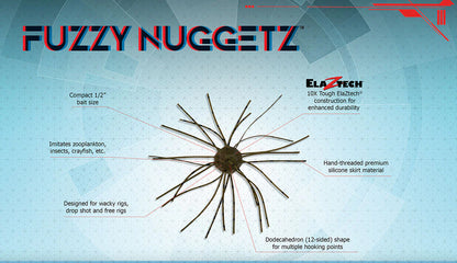 Silikoonlant Z-Man Fuzzy Nuggetz