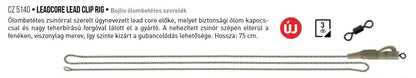 Gatavā sistēma CZ Leadcore Lead Clip Rig